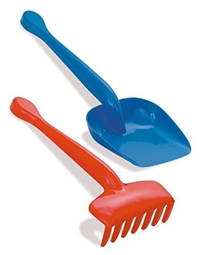 Giplam 25 x 4 x 10 cm Shovel and Rake (Small/One Size)