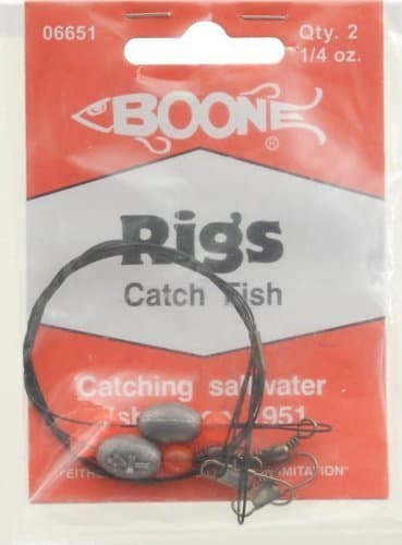 Boone Egg Rigs, 1/4-Ounce by Boone Bait
