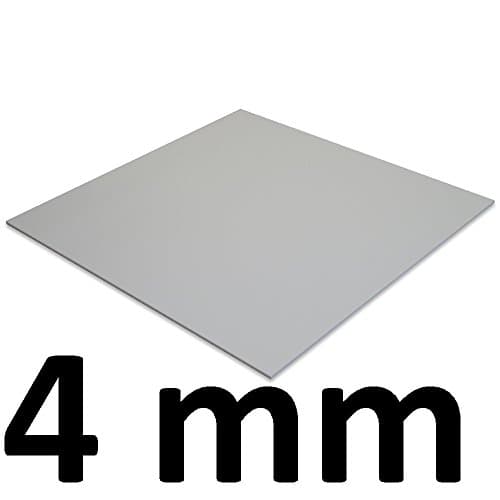 POLYCARBONATE sheet Clear, UV Protected (All sizes Available - Cut-To-Size) (4 x 600 x 600 mm)