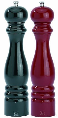 Paris uselect Salt and Pepper Mill Set 30 cm 30 cm [Black/Red]