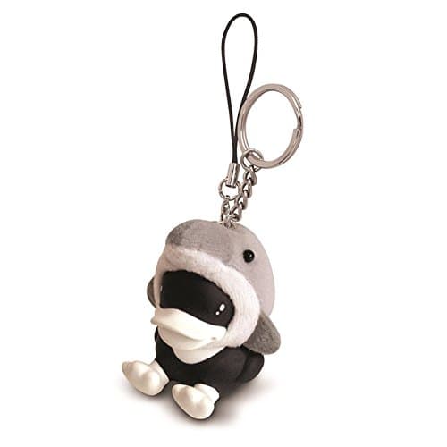 Daddy O Games B.Duck Official Dolphin Key Chain, Multicolor, 1.89 x 2.32 x 2.8