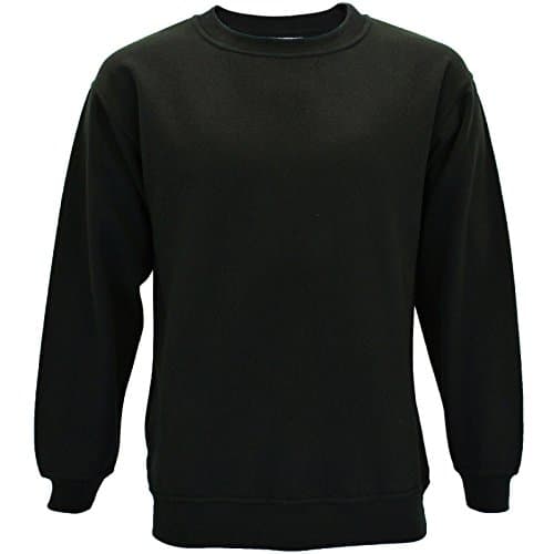 Absolute ApparelMens Absolute Apparel AA24 Regular Big Size Gym Sterling Sweatshirt Crew Neck