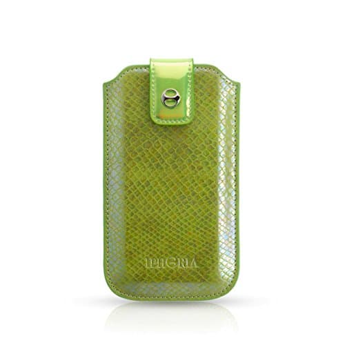 Iphoria Collection Snake Pliskin Case for Apple iPhone 4 / 4S / 5/5S Green