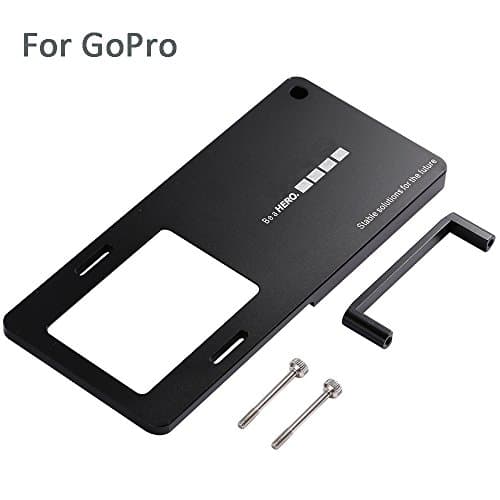 Unikel Switch Mount Plate Stabilizer Adapter for Gopro Hero 5 4 3 3+ Gimbal Conversion Transfer Adapter Accessories