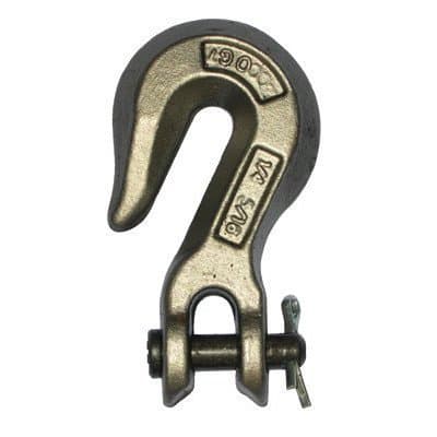 Grade 70 Clevis Grab Hooks - 3/8 g-7 clevis grab hk [Set of 10] by Peerless Chain Company