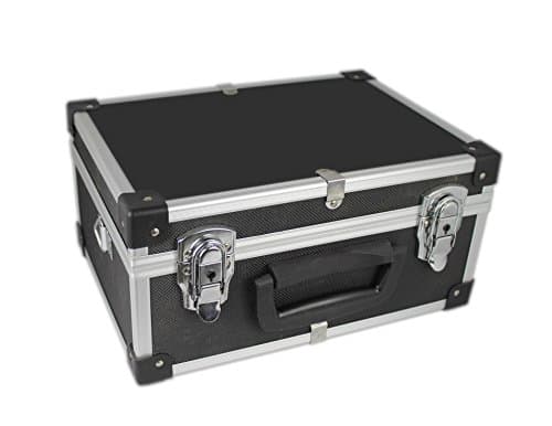 Kscase Multi Tool Case Aluminium Case Tool Box Tool Case Empty L x W x H 320X230X155 mm Black