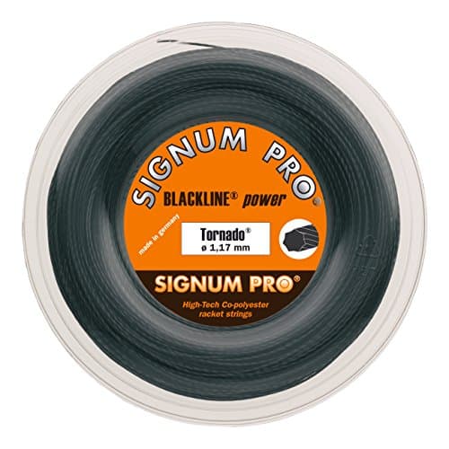 Signum Pro Tornado Reel tennis String-Black