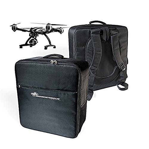 Compact Yuneec Typhoon Q500 backpack with free flight manual, high-quality and easy to wear, plenty of room for accessories, luggage backpack., FLYCASE | Schwarz (Black) - HKDS24-Rucksäcke