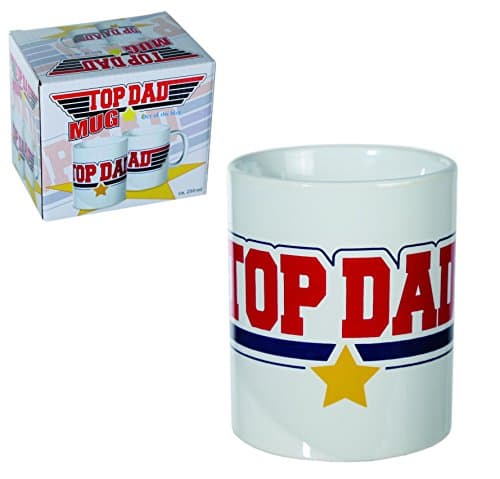 WW   Global  Top Dad Ceramic Mug - Great Gift for Your Dad, Father This Christmas, Birthday