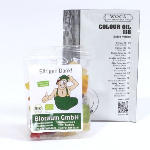 Woca Colour Oil - 118 Extra White - Sample Sachet