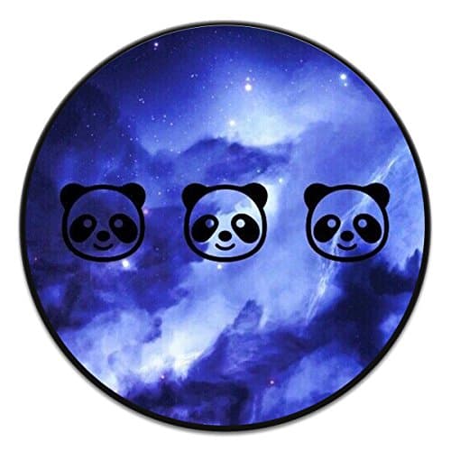 Cheap Pop Out for Mobile Phone, Expanding Pop Grip Mount Holder Stand Sockets for iPhone X,Smartphones and Tablets - Blue Panda Nebula Black