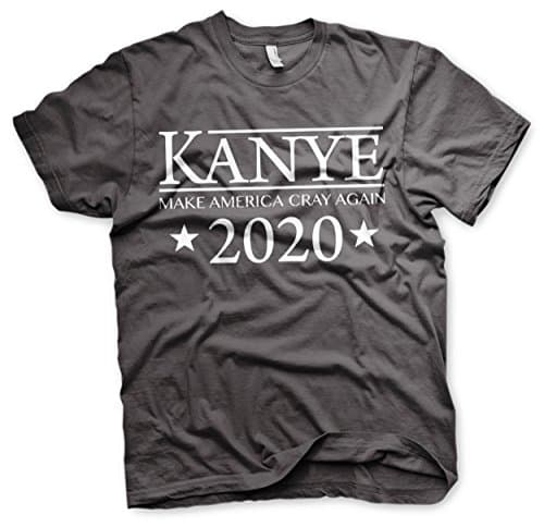 Make America Cray Again Official T-Shirt (D.Grey), Medium