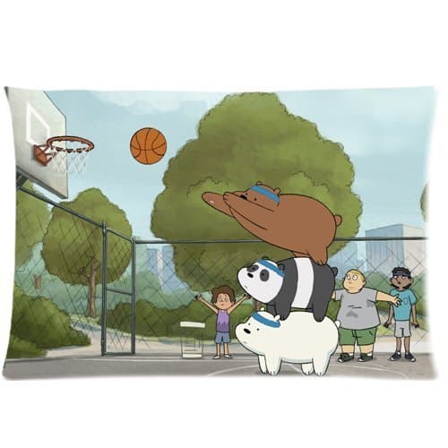 Home Textiles X We Bare Bears Customize Pillow Cases 20x 30