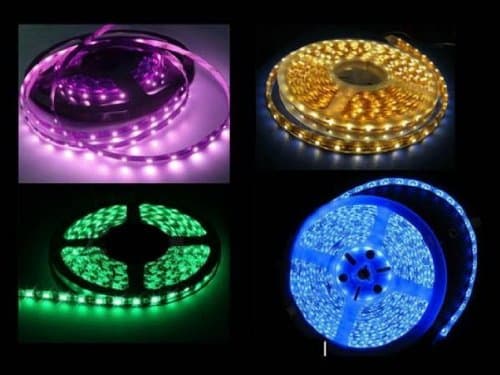 Autoled 0128 2 x 50 cm LED Strips SMD 3528 25 – Blue
