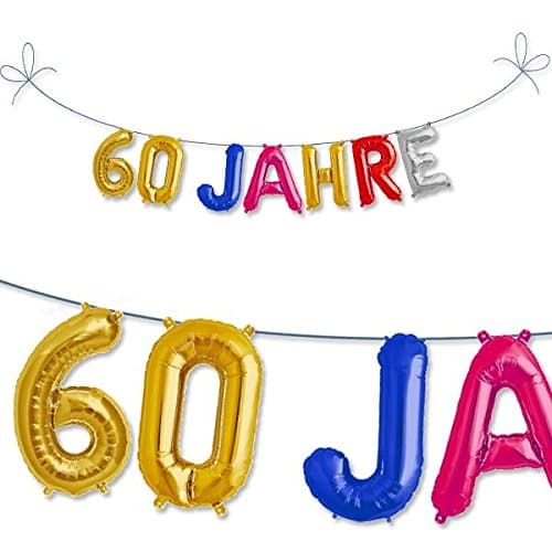 YesBox 'Foil balloon Set 60 Years