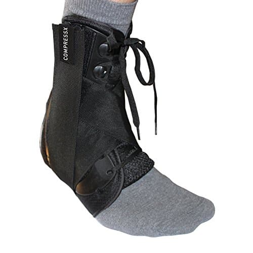 Ankle Support, Reliable Stabiliser Support - Ankle Brace for Joint Pain, Athletic Injuries, Recovery, Sprains &amp; More - Adjustable Straps - Unisex(Medium)