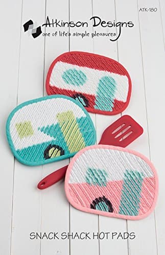 Atkinson Designs Snack Shack Hot Pads Ptrn by Atkinson Design