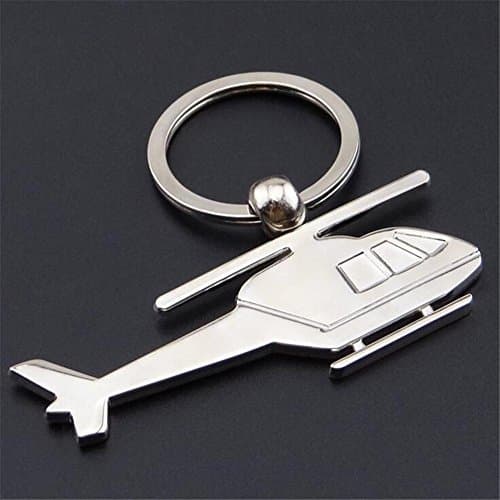 Metal Helicopter Keychain Creative Gifts