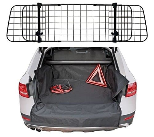 Mr E Saver© Headrest Mesh Pet Guard & Heavy Duty Boot Liner Mat Protector MREBL+HMSH1760