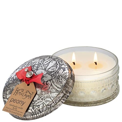 Himalayan Candles Peony Regular Powder Box Candle