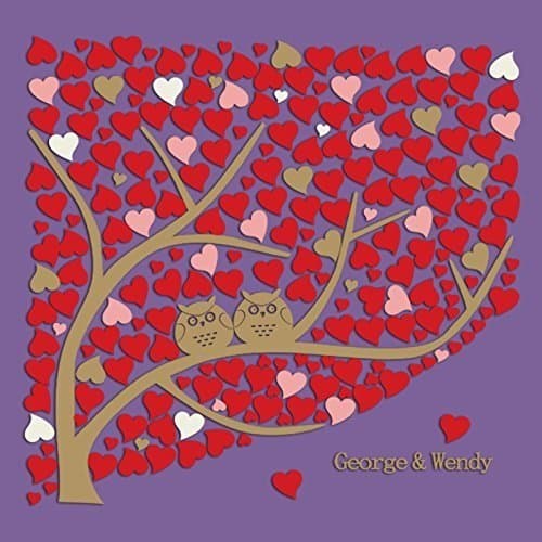 3d Wedding Guest Book Tree with Owls Rustic Wedding Guest Alternative Rustic Wood Personalised Wedding Guest Book Wedding Gifts