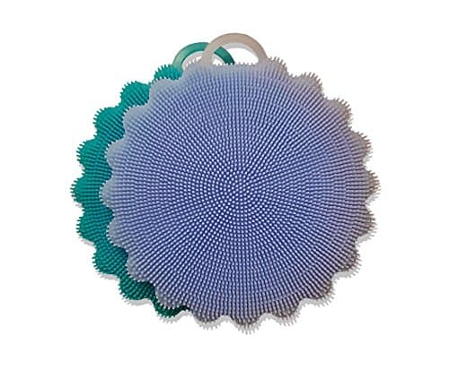 SOLIDLIFE Multifunctional silicone sponge Kitchen sponge Cleaning sponge Cleaning sponge Pot cloths Coaster Lint brush Fruit and vegetable Cleaner Cleaning tool