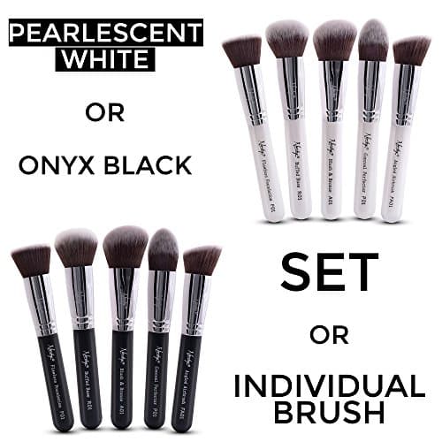Nanshy Makeup Brushes - Full Selection Best for Foundation Concealer Cream Powder Liquid Mineral