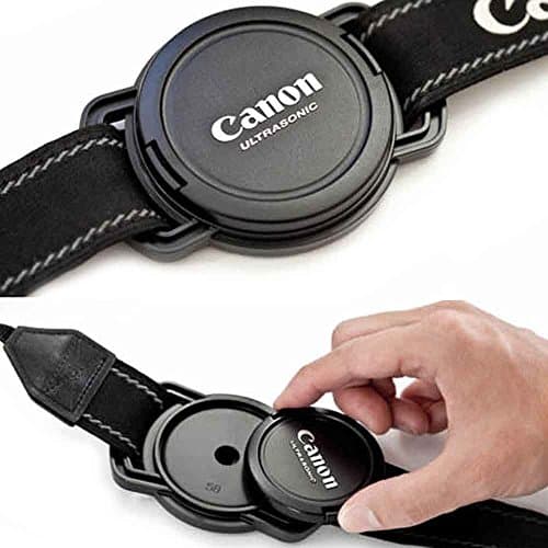 #52 Front Lens Cap Holder for 52 mm / 58 mm / 67 mm Canon / Nikon / Pentax / Tameron etc. Lens - JUNELIO