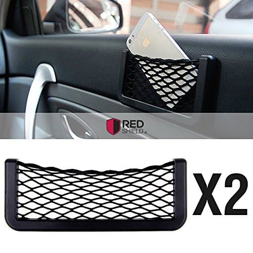 BMW X3 E83 Storage Car Pocket Organizer Mesh Net Bag Phone Wallet Holder Mount X2