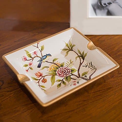 qwer American idyllic ceramic ashtray creative home decor items template rooms photography Ornaments , Ashtray