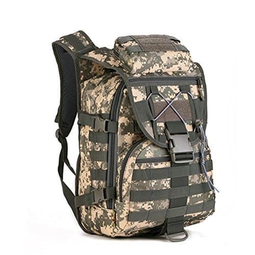 Tactical Military 3d Backpack 40L Large Rucksack Waterproof Assault Pack Bag for Hiking Camping Trekking outdoor Emergency Bags,C
