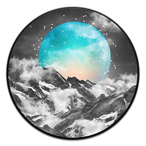 Cheap Pop Out for Mobile Phone, Expanding Pop Grip Mount Holder Stand Sockets for iPhone X,Smartphones and Tablets - Blue Moon In Starry Black