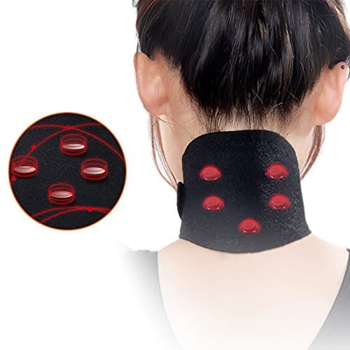 Heating Neck Support,Self-Heating Neck Therapy Magnetic Heating Pad Neck Brace Protector Thermal
