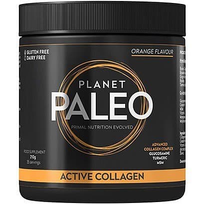 Planet Paleo Active Collagen - Orange Flavour - 210 gram