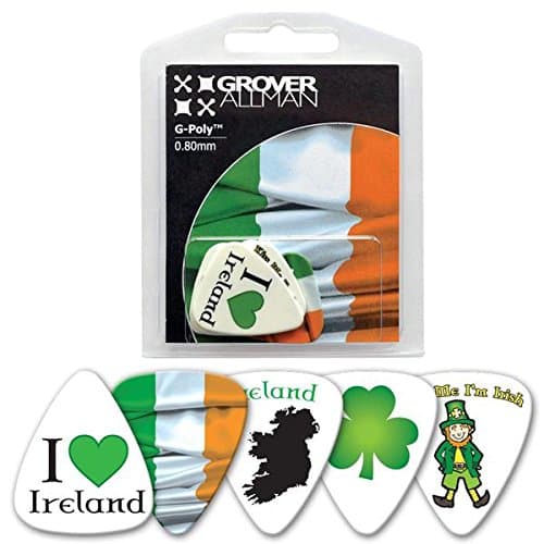 Pack of Guitar Picks - Irish Theme