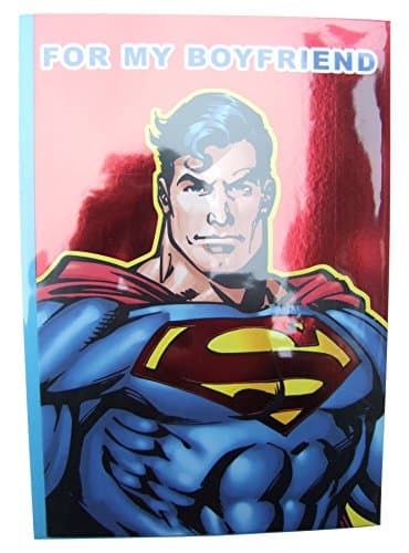 Superman card for a BOYFRIEND by Hambledon Studios