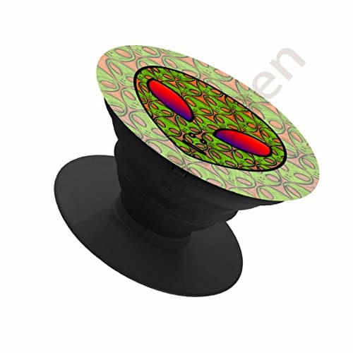 Premium Mounts and Stand, Expanding Stand Pop Grip Mount Sockets for iPhone,Smartphones and Tablets - ALIEN HEAD