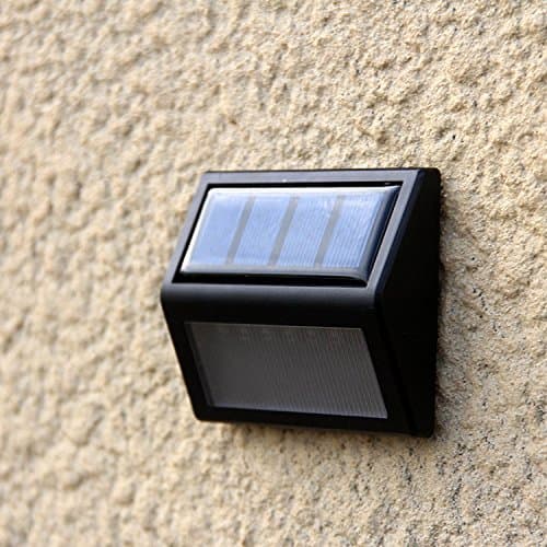 LED Solar step lights,Solar Lights Powered Lights Outdoor Lights for Garden, Fence, Patio, Yard, Walkway, Driveway, Outside Wall, Waterproof,Automatic,Pack of 5*2 ( Light Color : Warm Light )
