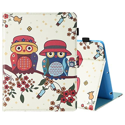 Top Munster iPad 2/3/4 Case,Smart Auto Sleep / Wake Function stand Card Slots Pocket Premium PU Leather + TPU Personal Production Case Cover for iPad 2/3/4 (Owl)