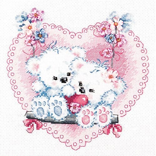 Cross Stitch Kit Happy love (wedding)