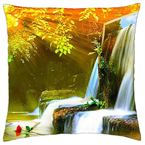 beautiful nature collage - Throw Pillow Cover Case (18