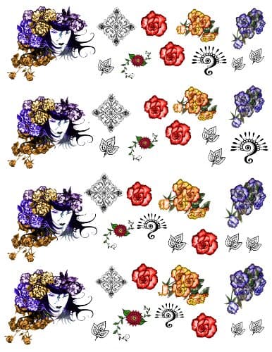 Bajidoo Debutante Decal Full Sheet