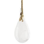 Hanging Teardrop Rope Terrarium 10"