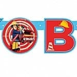 Fireman Sam Happy Birthday Letter Banner
