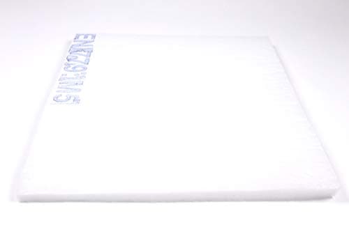 Filter Mat Media Dust Filter Fine Particulate Filter F5 (New M5) 1 m x 1 m, Thickness 15 mm Approx. 360 g/m² Replacement Air Filter Filter Fine Filter Pollen Filter to Cut