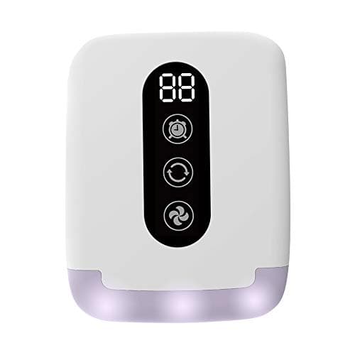 Taotuo Mini Ozone Generator, Plug-in Air Purifier with Three Working Modes, Touch Sensor Button for Warehouse, Kitchen, Office, Pet Room