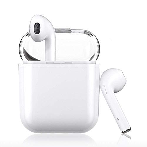 Youbiaizh Bluetooth EarbudsBluetooth Headset, Wireless Headset Bilateral Call Bluetooth Headset 5.0in-Ear Earphones Stereo in-Ear Microphone Built-in Handsfree Headphones for Apple Airpods