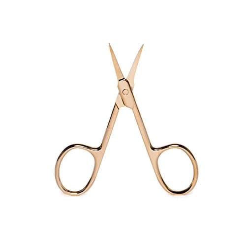 Lilly Lashes FABU-Lash Eyelash Scissors | Glam Gold | False Eyelash Accessory | Makeup Tool