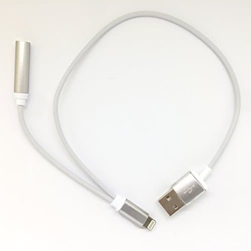 2 in 1 USB Charging line and 8pin Audio Adapter Converter Headset Transfer Lightning for 3.5mm for iPhone7 iPhone 7 Plus iPad