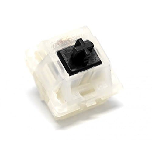 120 Gateron KS-3 Mechanical MX Type Key Switch - Clear top [ Black 50g Linear]